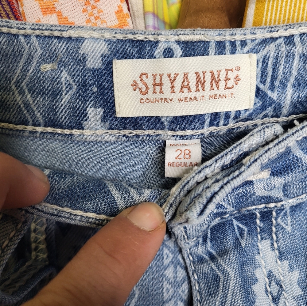 Western Jeans High Rise Super Flare Rodeo - Picture 4 of 4